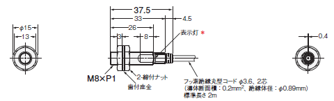 E2ER / E2ERZ 外形寸法 3 
