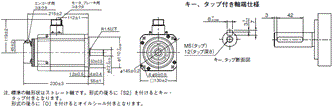 R88M-1□ / R88D-1SN□-ECT 外形寸法 22 