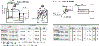 R88M-1□ / R88D-1SN□-ECT 外形寸法 34 