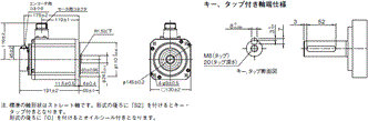 R88M-1□ / R88D-1SN□-ECT 外形寸法 35 