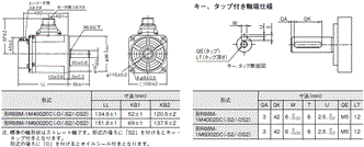 R88M-1□ / R88D-1SN□-ECT 外形寸法 38 