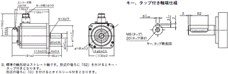 R88M-1□ / R88D-1SN□-ECT 外形寸法 42 