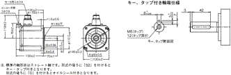 R88M-1□ / R88D-1SN□-ECT 外形寸法 61 