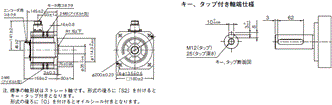 R88M-1□ / R88D-1SN□-ECT 外形寸法 63 