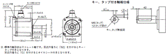 R88M-1□ / R88D-1SN□-ECT 外形寸法 68 