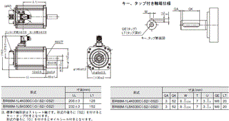 R88M-1□ / R88D-1SN□-ECT 外形寸法 30 