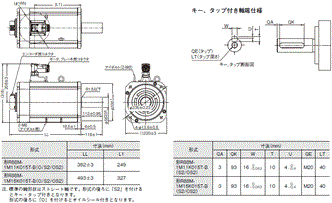 R88M-1□ / R88D-1SN□-ECT 外形寸法 52 