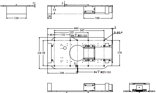 ファインダ機能オプション 外形寸法 1 