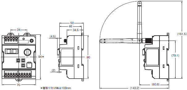 A2W 外形寸法 6 
