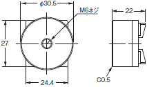 K6CM 外形寸法 21 