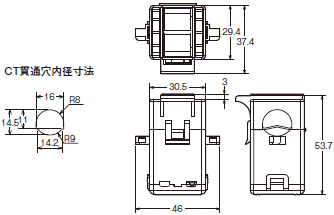 K6CM 外形寸法 7 
