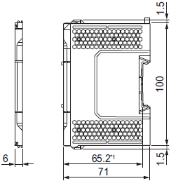 NX102-□□□□ 外形寸法 4 