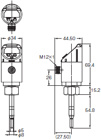 E8FC 外形寸法 4 