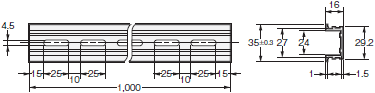 E9NC-AA / VA 외형 치수 6 