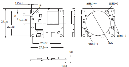 2JCIE-BL 外形寸法 2 