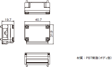 F3SG-SR / PGシリーズ 外形寸法 32 
