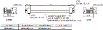 F3SG-SR / PGシリーズ 外形寸法 52 
