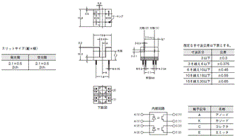 EE-SX1031 外形寸法 2 