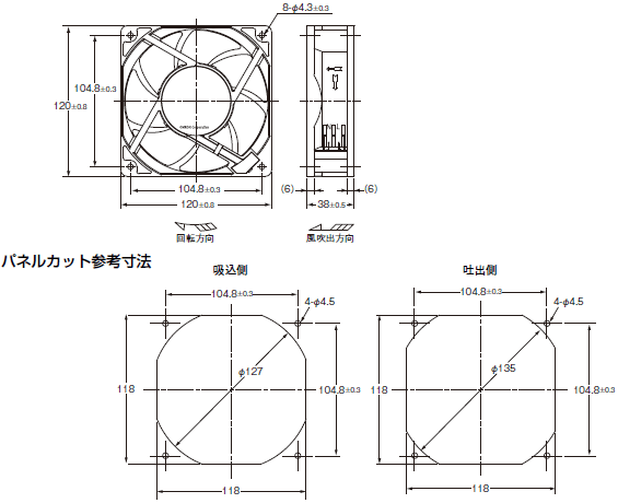 R89F-M 外形寸法 2 