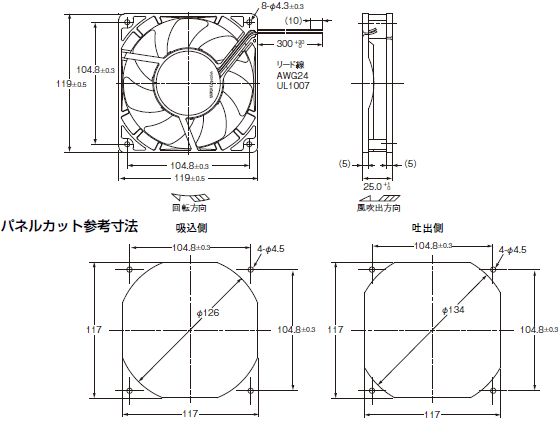 R89F-D 外形寸法 2 