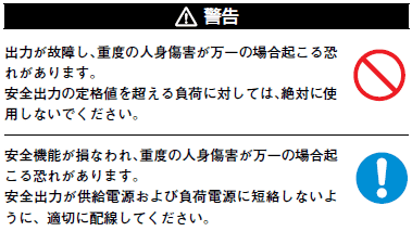 F3SP-B1P ご使用の前に 4 