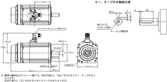 R88M-1A□ / R88D-1SAN□-ECT 外形寸法 13