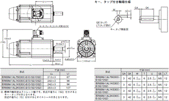 R88M-1A□ / R88D-1SAN□-ECT 外形寸法 16