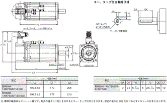 R88M-1A□ / R88D-1SAN□-ECT 外形寸法 9