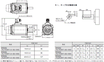 R88M-1A□ / R88D-1SAN□-ECT 外形寸法 10