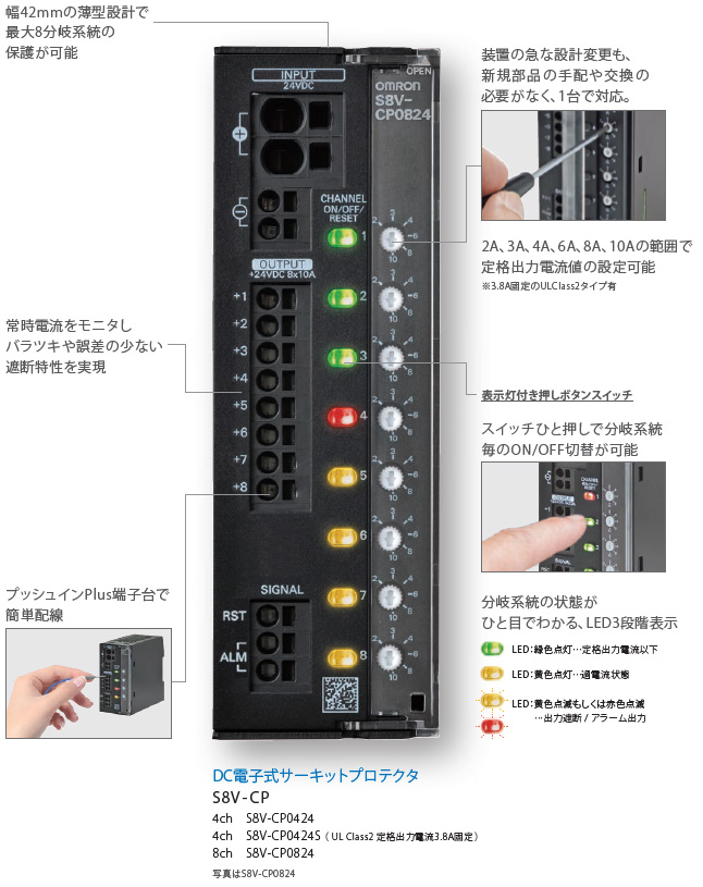 S8V-CP 特長 10 