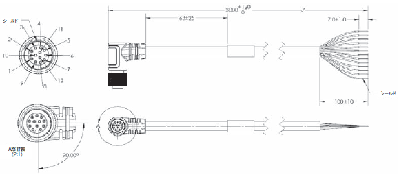 MicroHAWK F430-F / F420-Fシリーズ 外形寸法 20 