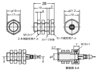 E2E NEXT 外形寸法 201 