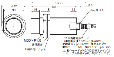 E2E NEXT 外形寸法 105 