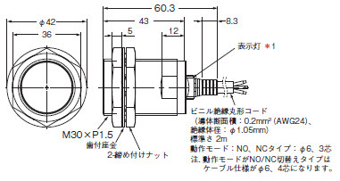 E2E NEXT 外形寸法 135 