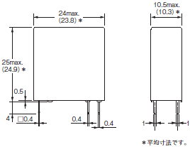 G5PZ 外形寸法 1 