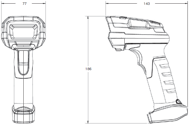 V450-H 外形寸法 4 