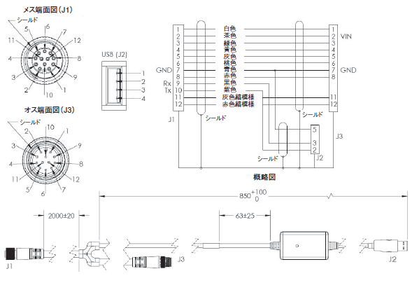 V440-F 外形寸法 13 