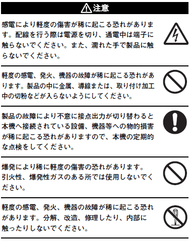 61F-AO ご使用の前に 3 