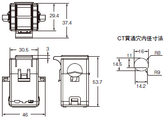 K7TM 外形寸法 6 