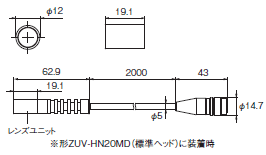 ZUVシリーズ 外形寸法 14 