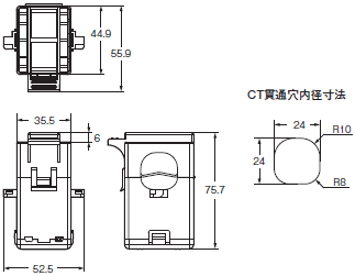 K7DD 外形寸法 7 