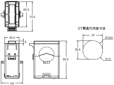 K7DD 外形寸法 8 