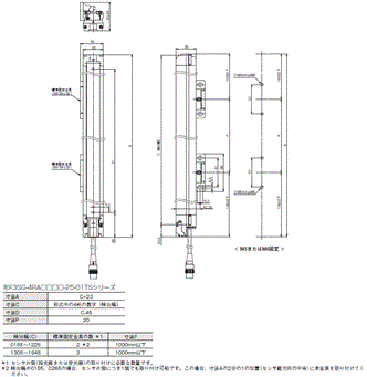 F3SG-RA-01TS / 02TS 外形寸法 4 