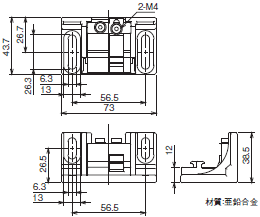F3SG-RA-01TS / 02TS 外形寸法 44 