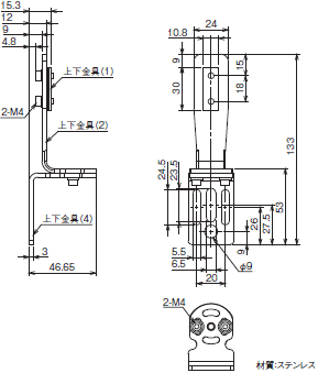 F3SG-RA-01TS / 02TS 外形寸法 46 