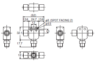F3SG-RA-01TS / 02TS 外形寸法 58 