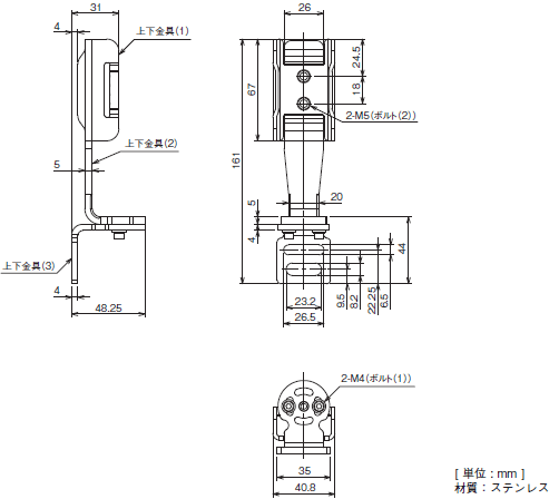 F3SG-RA-01TS / 02TS 外形寸法 15 