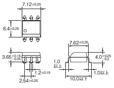 G3VM-63BR / 63ER 外形寸法 2 