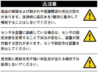 E3AS-HFシリーズ ご使用の前に 5 