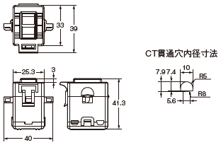 KM-PM 外形寸法 4 